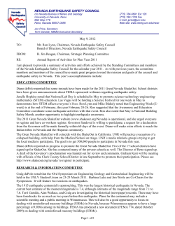 2011 NESC Annual Report