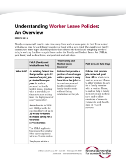 Understanding Worker Leave Policies: An Overview