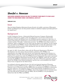 Sherfel v. Newson Issue Brief