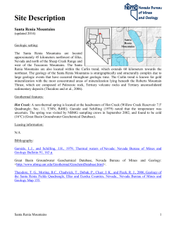 Santa Renia Mountains