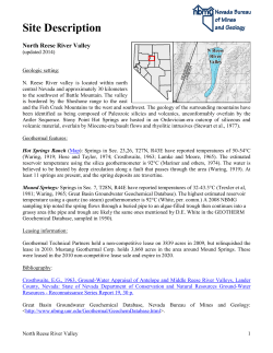 North Reese River Valley