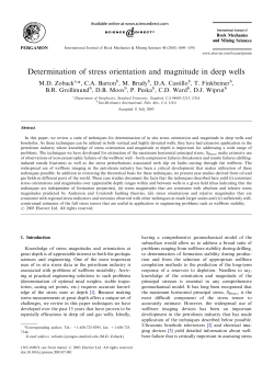 Zoback, et al. 2003