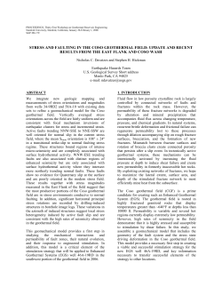 Davatzes and Hickmen, 2006