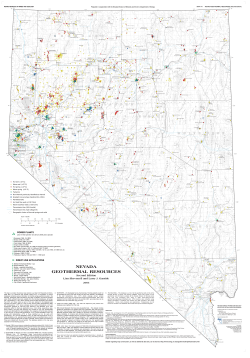 Shevenell, L., and Garside, L.J., 2005, Nevada Geothermal Resources, Nevada Bureau of Mines and Geology Map 141, http://www.nbmg.unr.edu/dox/m1412.pdf