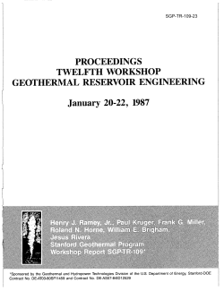 Hoang, V.T., James, E.D., Epperson, I.J., 1987, Development Drilling, Testing and Initial Production of the Beowawe Geothermal Field: Proceedings of the Twelfth Workshop on Geothermal Reservoir Engineering, Stanford University, SGP-TR-109-23, p. 159-162.
