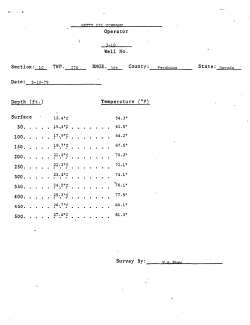Getty Oil Co., 1979, Temperature Depth Data, 18 Wells, Colado Area, Pershing County, Nevada: NV/COL/GOC-3&nbsp;