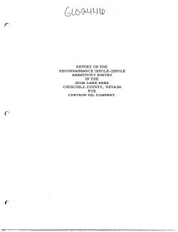 Bell, B.S., and Hallof, P.G., 1974, Report on the Reconnaissance Dipole-Dipole Resistivity Survey in the Soda Lake Area: Churchill County, Nevada for Chevron Oil Company: McPhar Geophysics, NV/SL/CRC-1, 7 p., 1 map, 3 graphs.