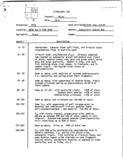 AMAX, Inc., 1981, McCoy, Nevada, Well 25-9 Lithologic Log and Temperature Depth Data, UURI: Open File Rept NV/MC/AMAX-12.&nbsp;