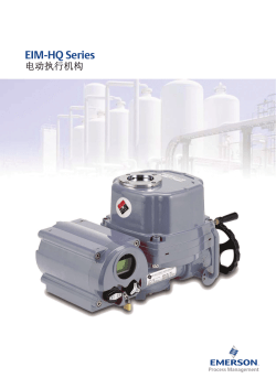 EIM-HQ Series 电动执行机构