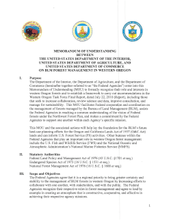Memorandum of Understanding