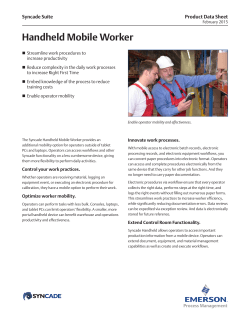 Handheld Mobile Worker