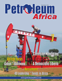 Petroleum Africa - Nov 2011 Article