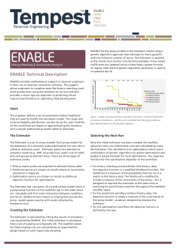 Tempest ENABLE Technical Data Sheet 2014
