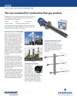 Brochure: 6888 The New Standard for Combustion Flue Gas Analysis