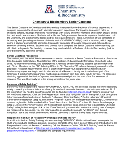 Senior Capstone and Thesis Approval Form
