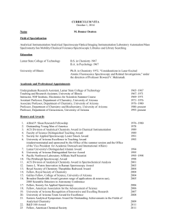 Curriculum Vitae