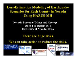 Earthquake Loss-Estimation Modeling