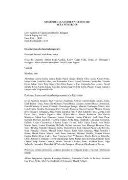 Acta de 8 de juny del 2015
