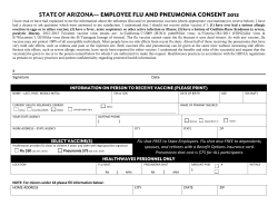Completed Consent Form