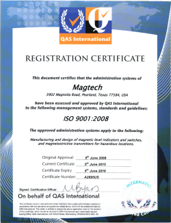 9001 2008 QAS