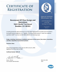 9001 2008 QSR