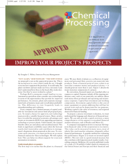 Improve Your Projects Prospects