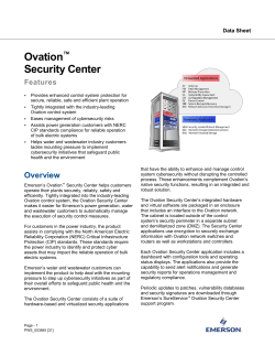 Ovation Security Center