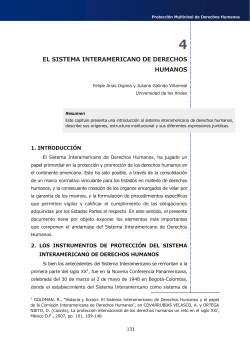 4. El sistema interamericano de derechos humanos