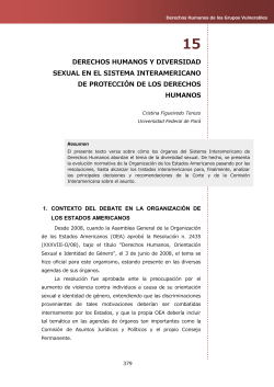 15. Derechos humanos y diversidad sexual en el Sistema Interamericano de Protecci n de los Derechos Humanos