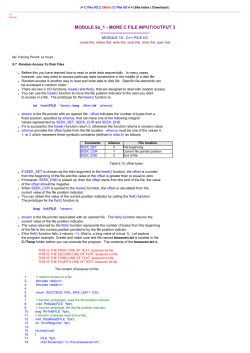 C programming tutorials hands-on approach pdf version