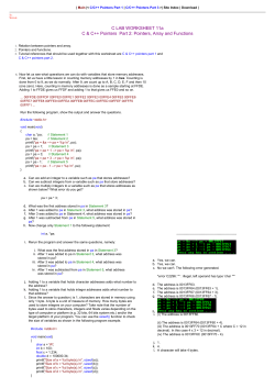 C programming tutorials hands-on approach pdf version