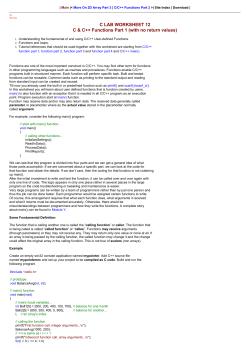 C programming tutorials hands-on approach pdf version
