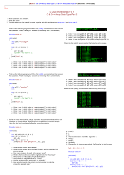 C programming tutorials hands-on approach pdf version