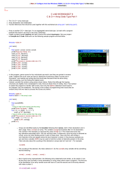 C programming tutorials hands-on approach pdf version