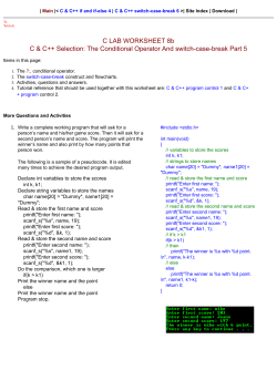 C programming tutorials hands-on approach pdf version