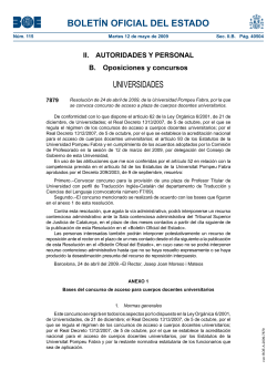 BOE 12.05.2009