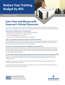 Educational Services Virtual Classroom Flier