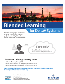 Educational Services Blended Learning Flier