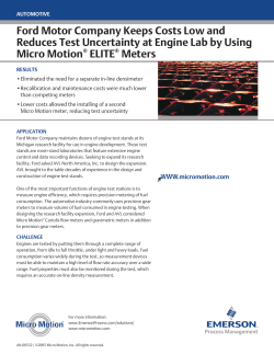 Ford Keeps Costs Low at Engine Lab