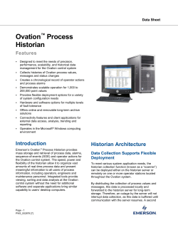Ovation Process Historian