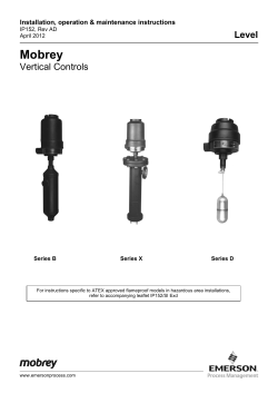 Mobrey Vertical Controls