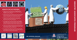 2015 Industry Associates Program Brochure