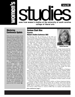 Spring 2002 Newsletter