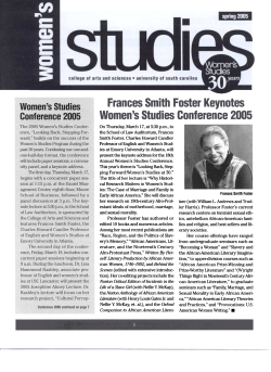 Spring 2005 Newsletter