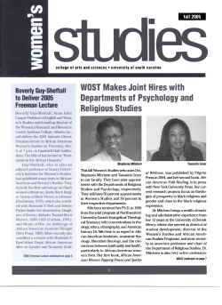 Fall 2005 Newsletter