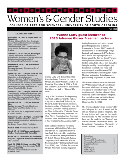 Fall 2010 Newsletter