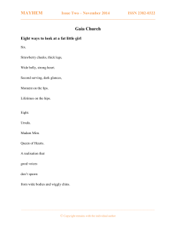 Download Eight ways to look at a fat little girl