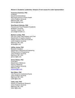 Analysis of Root Causes for Under-Representation