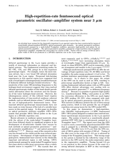 A High Repetition Rate Femtosecond Optical Parametric Oscillator-Amplifier System Near 3 Microns