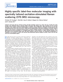 Highly specific label-free molecular imaging with spectrally tailored excitation-stimulated Raman scattering (STE-SRS) microscopy